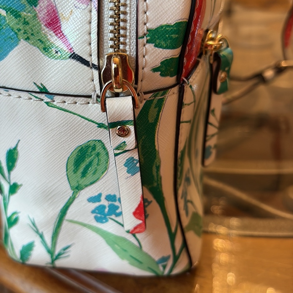 ♠️KATE SPADE SAMMIE Laurel Way Hummingbird Backpack - Picture 7 of 11